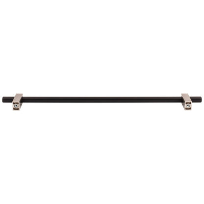 96 mm Center-to-Center Satin Nickel Larkin Cabinet Bar Pull