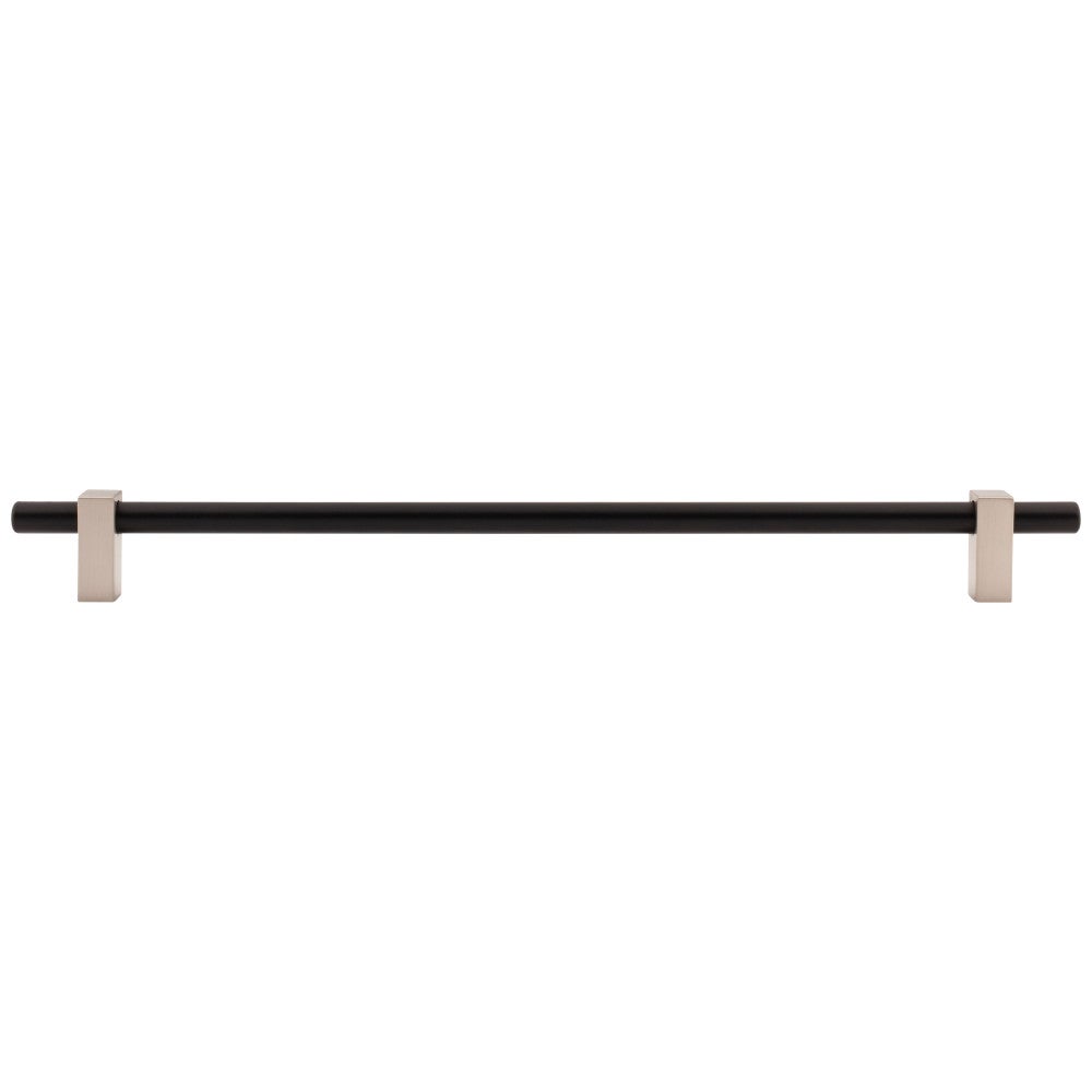 96 mm Center-to-Center Satin Nickel Larkin Cabinet Bar Pull