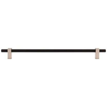 96 mm Center-to-Center Satin Nickel Larkin Cabinet Bar Pull