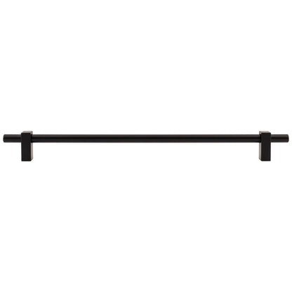 96 mm Center-to-Center Satin Nickel Larkin Cabinet Bar Pull