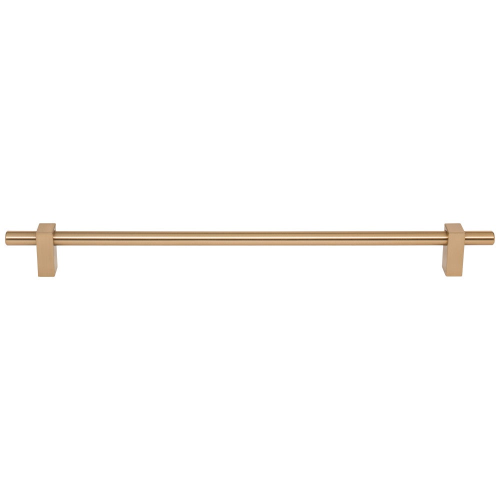 96 mm Center-to-Center Satin Nickel Larkin Cabinet Bar Pull