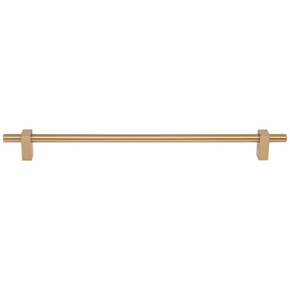 96 mm Center-to-Center Satin Nickel Larkin Cabinet Bar Pull