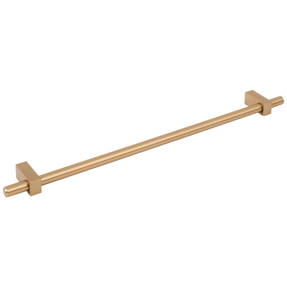 96 mm Center-to-Center Satin Nickel Larkin Cabinet Bar Pull