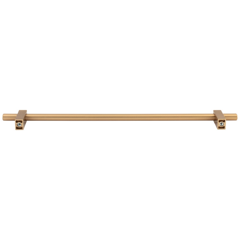 96 mm Center-to-Center Satin Nickel Larkin Cabinet Bar Pull