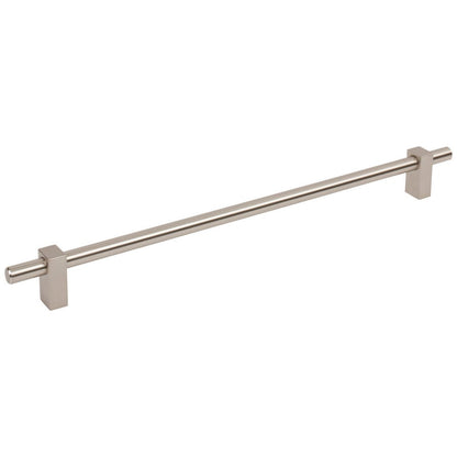 96 mm Center-to-Center Satin Nickel Larkin Cabinet Bar Pull