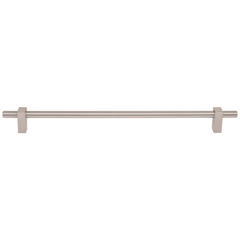 96 mm Center-to-Center Satin Nickel Larkin Cabinet Bar Pull