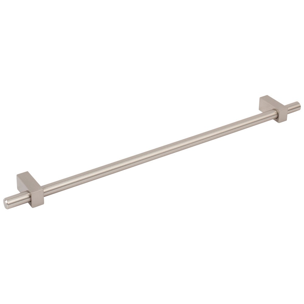 96 mm Center-to-Center Satin Nickel Larkin Cabinet Bar Pull