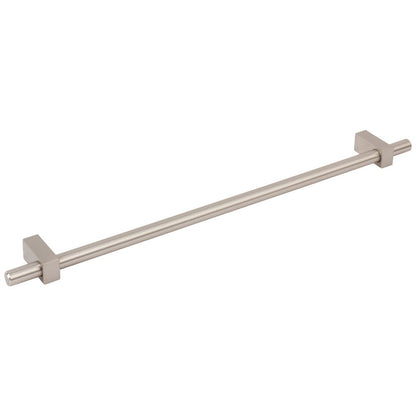 96 mm Center-to-Center Satin Nickel Larkin Cabinet Bar Pull