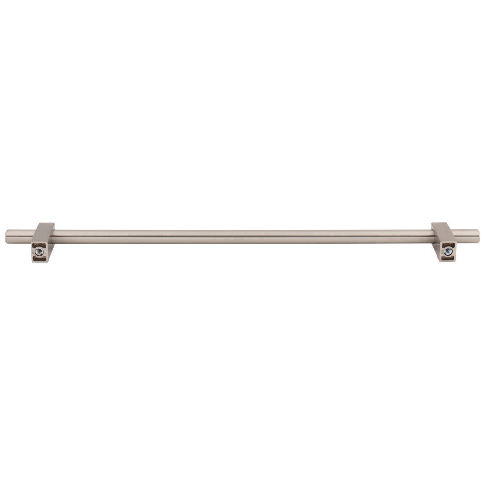 96 mm Center-to-Center Satin Nickel Larkin Cabinet Bar Pull