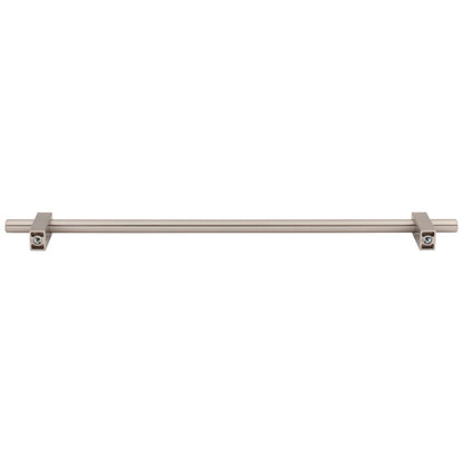 96 mm Center-to-Center Satin Nickel Larkin Cabinet Bar Pull