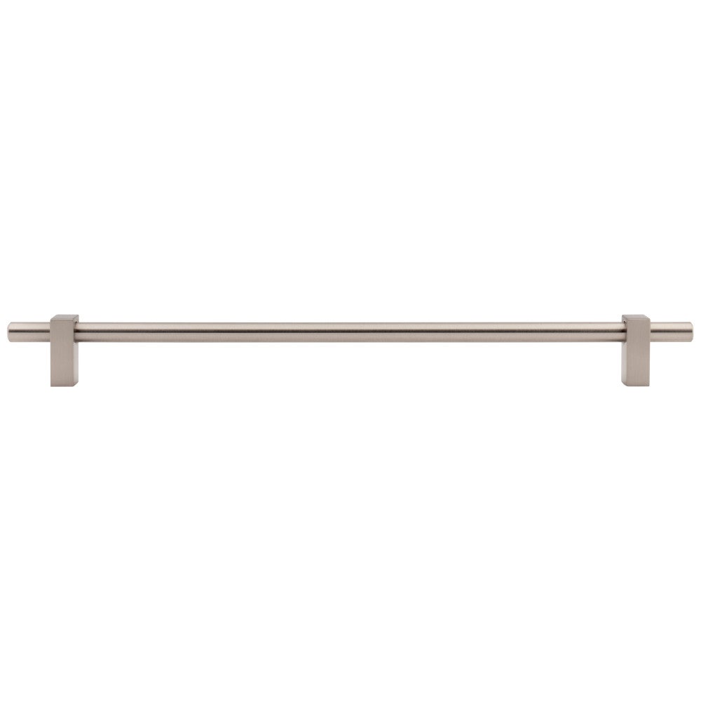 96 mm Center-to-Center Satin Nickel Larkin Cabinet Bar Pull