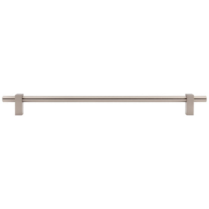 96 mm Center-to-Center Satin Nickel Larkin Cabinet Bar Pull