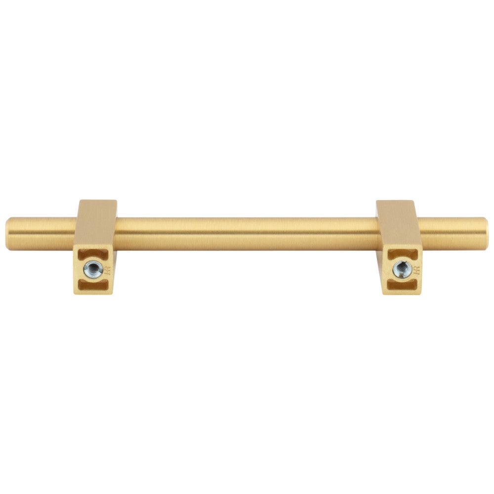 96 mm Center-to-Center Satin Nickel Larkin Cabinet Bar Pull