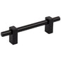96 mm Center-to-Center Satin Nickel Larkin Cabinet Bar Pull