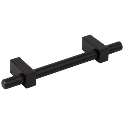 96 mm Center-to-Center Satin Nickel Larkin Cabinet Bar Pull