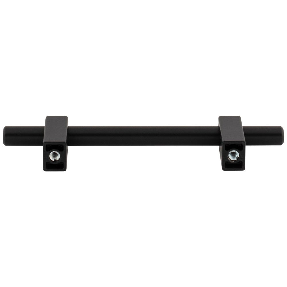 96 mm Center-to-Center Satin Nickel Larkin Cabinet Bar Pull