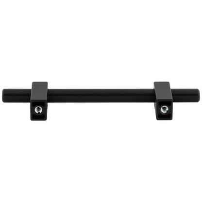 96 mm Center-to-Center Satin Nickel Larkin Cabinet Bar Pull