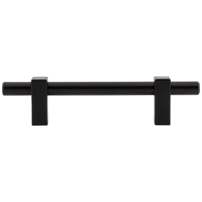 96 mm Center-to-Center Satin Nickel Larkin Cabinet Bar Pull