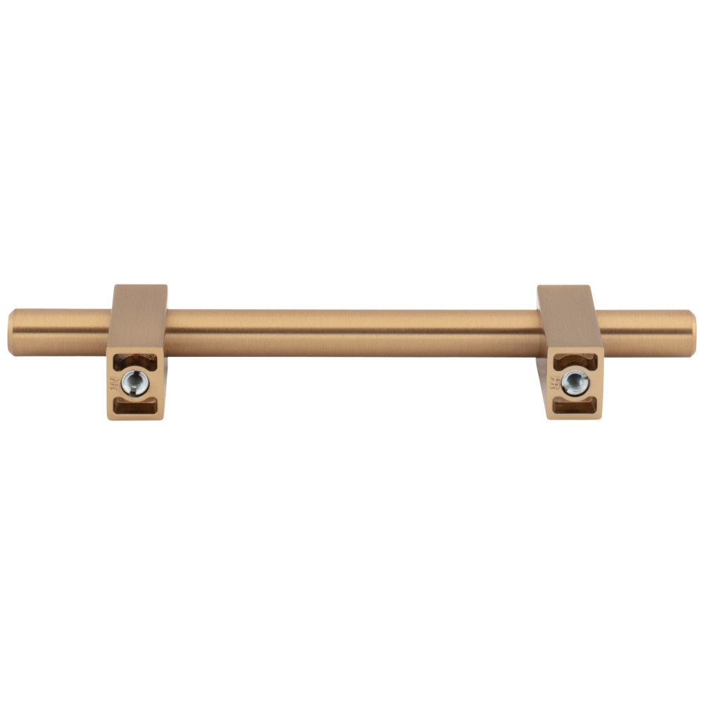 96 mm Center-to-Center Satin Nickel Larkin Cabinet Bar Pull