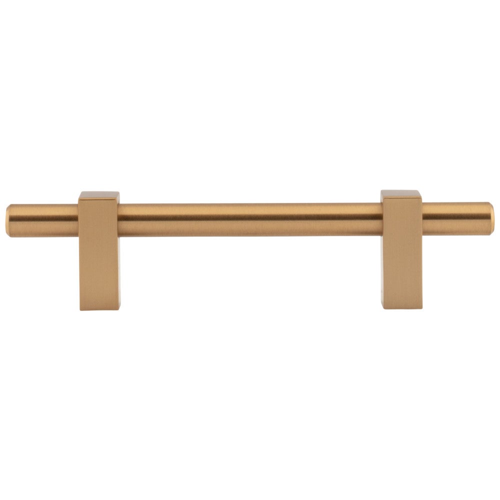 96 mm Center-to-Center Satin Nickel Larkin Cabinet Bar Pull