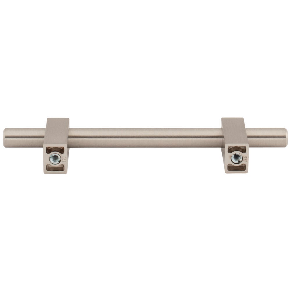 96 mm Center-to-Center Satin Nickel Larkin Cabinet Bar Pull