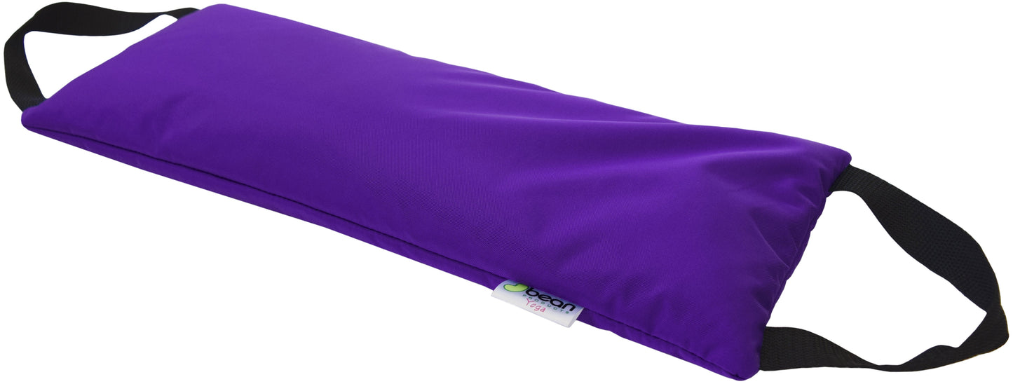 Yoga Sandbag 10 lb ( SAND FILLED ) dust free sand bag, yoga, photography, pilates - Made in USA