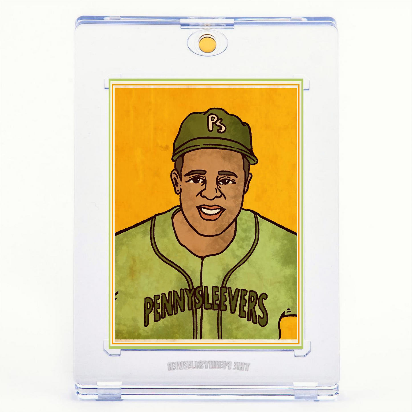 Vintage Magnetic Card Holder