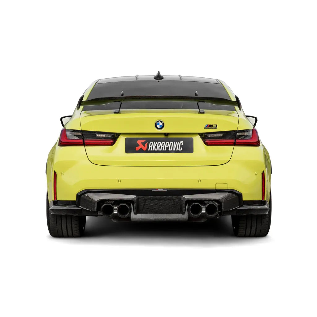 Akrapovic 2021+ BMW G87 M2, G80 M3 &amp; G82 M4 Rear Carbon Wing (requires additional fitting kit)