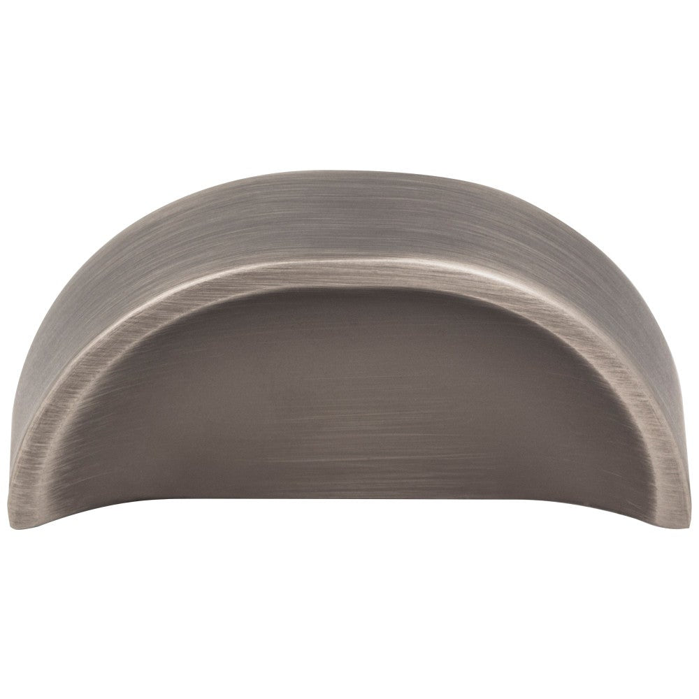 32 mm Center-to-Center Satin Nickel Elara Cabinet Pinch Pull