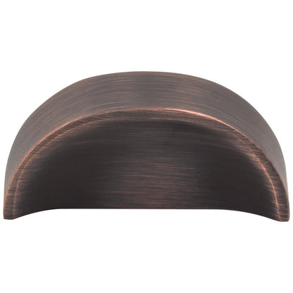 32 mm Center-to-Center Satin Nickel Elara Cabinet Pinch Pull