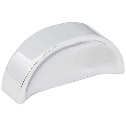 32 mm Center-to-Center Satin Nickel Elara Cabinet Pinch Pull