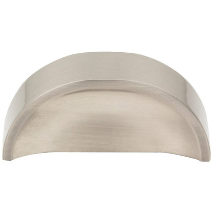 32 mm Center-to-Center Satin Nickel Elara Cabinet Pinch Pull