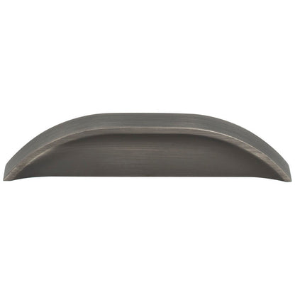32 mm Center-to-Center Satin Nickel Elara Cabinet Pinch Pull