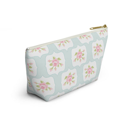 Customizable: Chic Floral Accessory Pouch, Makeup Bag, Cosmetic Case, Toiletries Organizer, Gift for Her