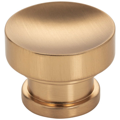 1-1/4" Diameter Satin Nickel Elara Cabinet Knob