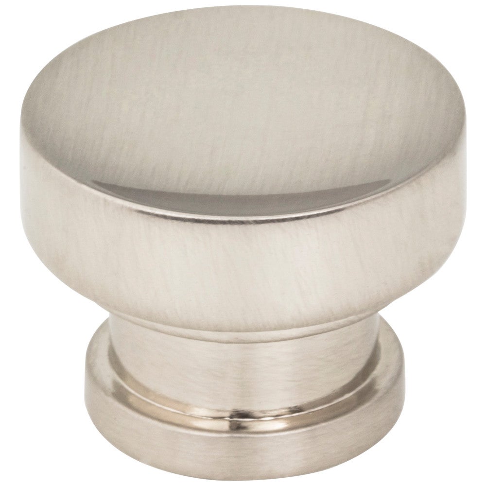1-1/4" Diameter Satin Nickel Elara Cabinet Knob