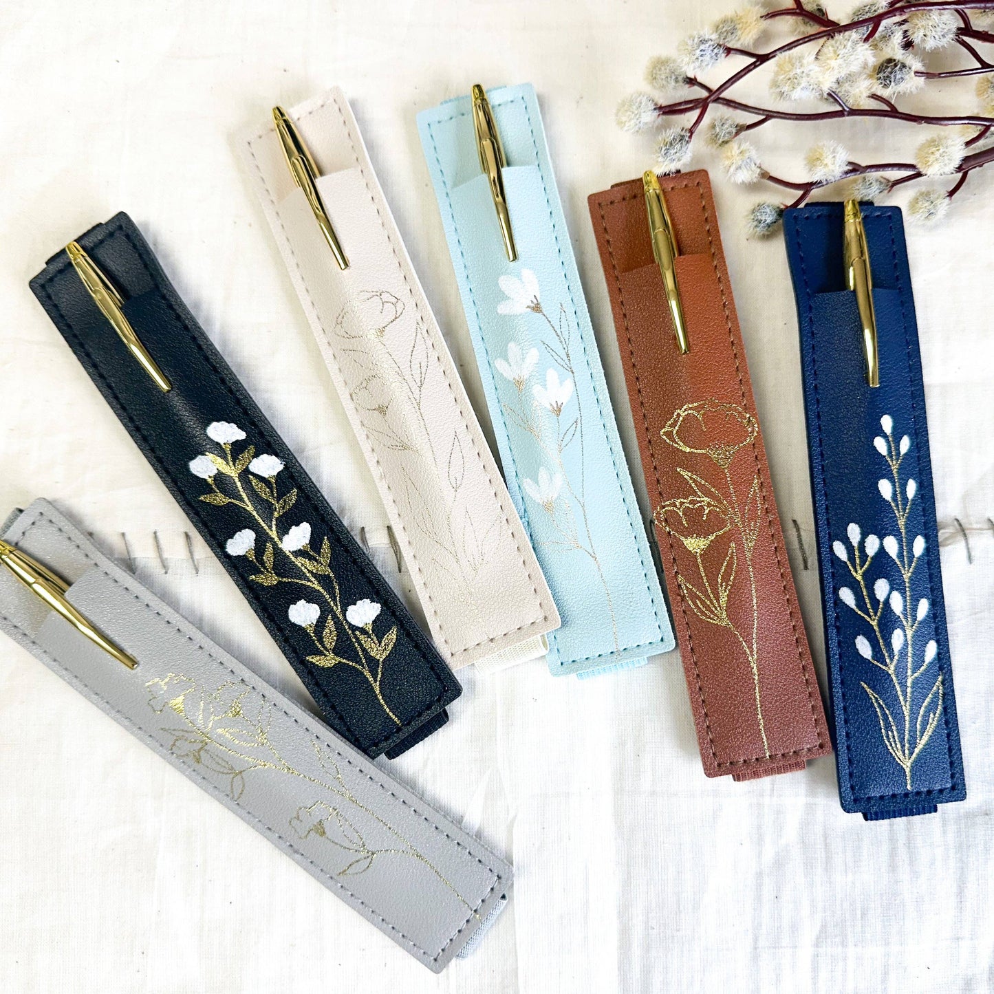 A House of Books - Elastic Pen Holder