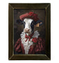 12" x 16" Cupids Valentine Cow Wall Art