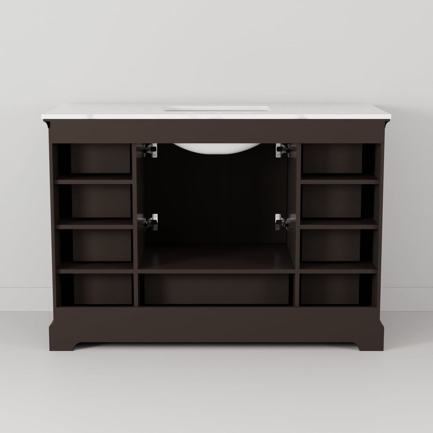 Dukes 48 in. W x 22 in. D Espresso Single Bath Vanity