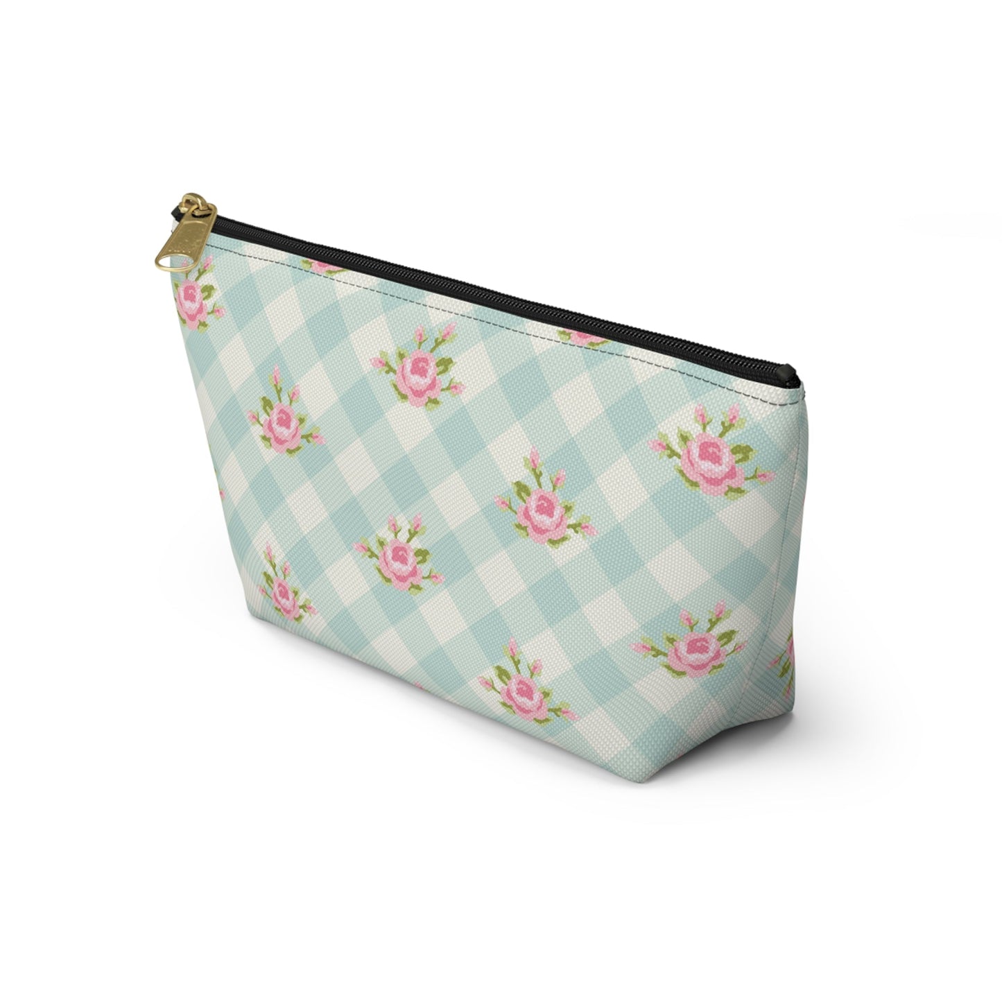 Customizable: Charming Floral Accessory Pouch | Perfect for Makeup, Travel, Gifts, Home Organization, Cute Storage