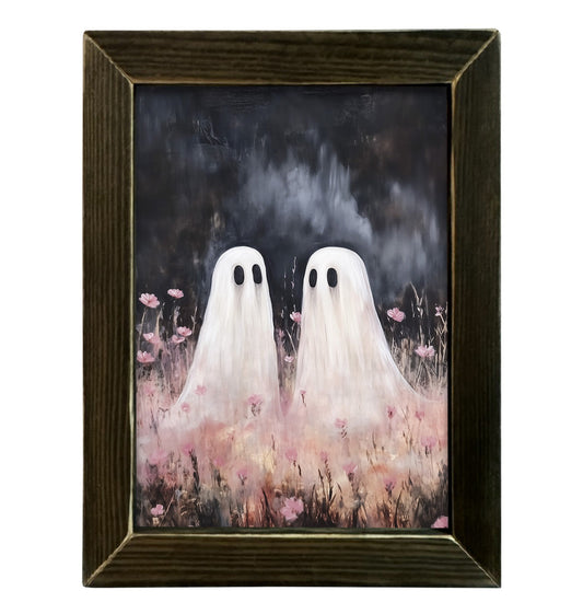 12" x 16" Cupids Valentine GHOST LOVE Wall Art