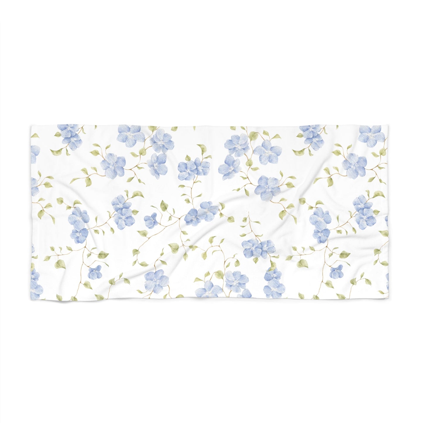 Customizable: Floral Beach Towel for Summer, Lightweight Towel, Quick-Dry Towel, Beach Day Essential, Poolside Accessories