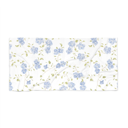 Customizable: Floral Beach Towel for Summer, Lightweight Towel, Quick-Dry Towel, Beach Day Essential, Poolside Accessories