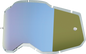 100% Accuri 2/Racecraft 2/Strata 2 Lens - Injected Blue Mirror 59091-00003