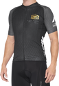 100% Exceeda Jersey - Short-Sleeve - Black/Charcoal - XL 40051-00003