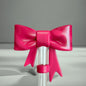 Be Mine 3D Bow Straw Topper