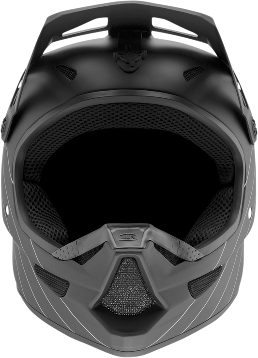 100% Youth Status Helmet - Black - Medium 80011-00002
