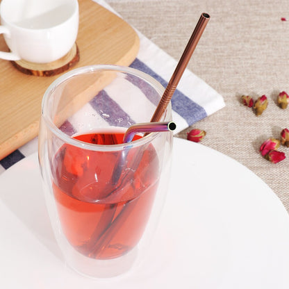 4PCS Useful Multicolor Stainless Steel Drinking
