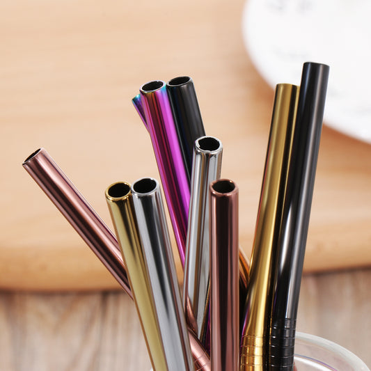 4PCS Useful Multicolor Stainless Steel Drinking