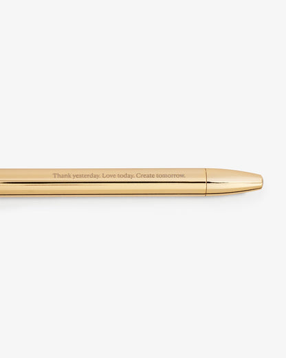 24k Gold Engraved Create Pen